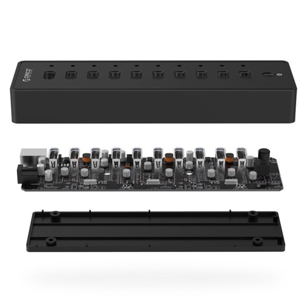Orico 10v1 adaptérový rozbočovač 10x USB 2.0 sk