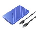 Orico 2.5' HDD / SSD Enclosure, 6 Gbps, USB-C 3.1 Gen1 (Blue)
