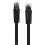 Orico RJ45 Cat.6 Flat Ethernet Network Cable 10m (Black)