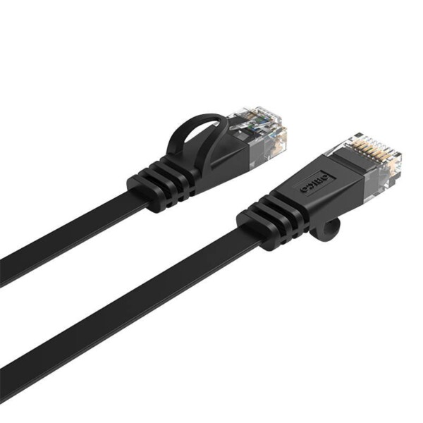 Orico RJ45 Cat.6 plochý síťový kabel Ethernet 10 m (černý) navod