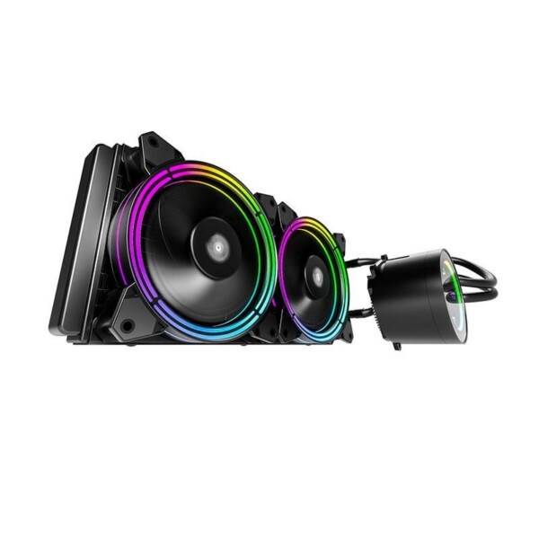 PC vodní chlazení AiO Darkflash TR240 RGB 2x 120x120 (černý) cena