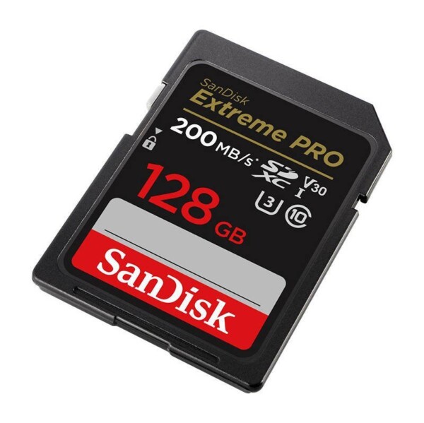 Paměťová karta SANDISK EXTREME PRO SDXC 128GB 200/90 MB/s UHS-I U3 (SDSDXXD-128G-GN4IN) cena