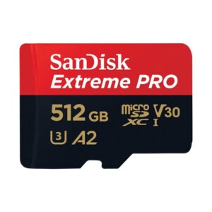 Paměťová karta SANDISK EXTREME PRO microSDXC 512GB 200/140 MB/s UHS-I U3 (SDSQXCD-512G-GN6MA)