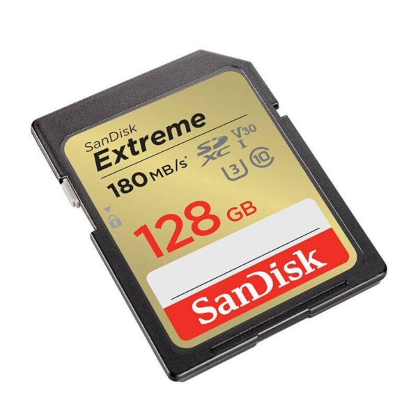 Paměťová karta SANDISK EXTREME SDXC 128 GB 180/90 MB/s UHS-I U3 (SDSDXVA-128G-GNCIN) navod