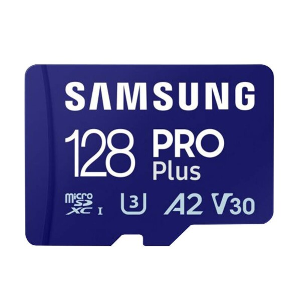 Paměťová karta Samsung PRO Plus microSDXC 128 GB U3 A2 V30 se čtečkou (MB-MD128SB/WW) cena