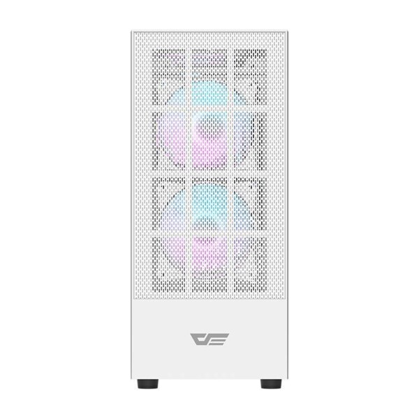 Počítačová skříň Darkflash A290 + 3 ventilátory (bílá) navod