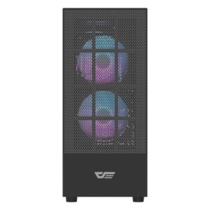 Počítačová skříň Darkflash A290 + 3 ventilátory (černá)