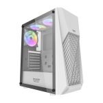 Počítačová skriňa Darkflash DK150 s 3 ventilátormi (biela)
