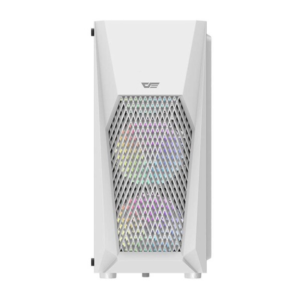 Počítačová skříň Darkflash DK150 se 3 ventilátory (bílá) distributor