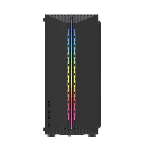 Počítačová skříň Darkflash DK151 LED se 3 ventilátory (černá) cena