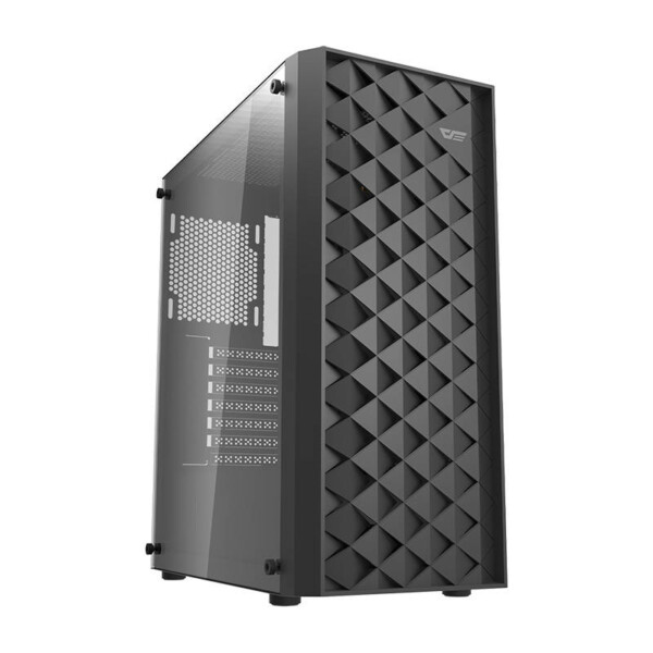 Počítačová skříň Darkflash DK351 + 4 ventilátory (černá) cena