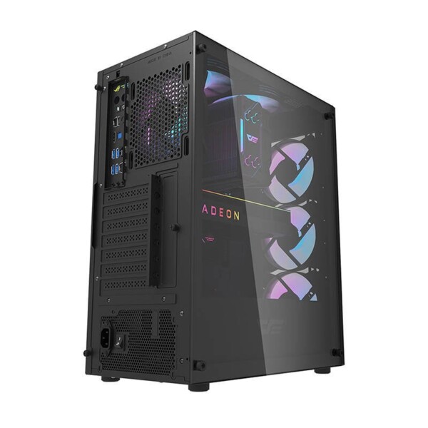 Počítačová skříň Darkflash DK352 Plus se 4 ventilátory (černá) navod