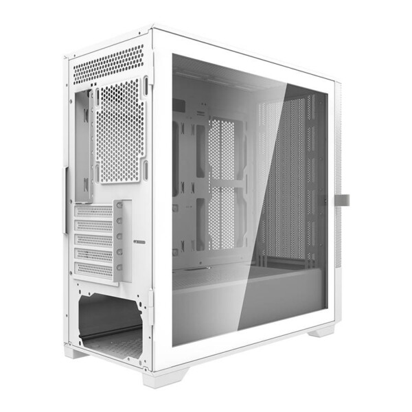 Počítačová skříň Darkflash DK415 + 2 ventilátory (bílá) cena