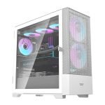 Počítačová skriňa Darkflash DK415 2 ventilátory (biela)