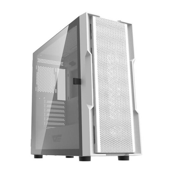 Počítačová skříň Darkflash DK431 + 4 ventilátory (bílá) cena