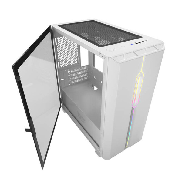 Počítačová skříň Darkflash DLM23 LED (bílá) cena