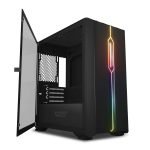 Počítačová skriňa Darkflash DLM23 LED (čierna)