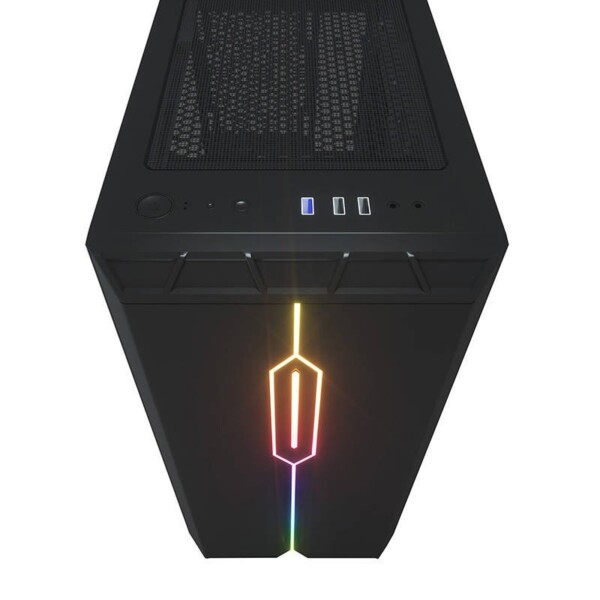 Počítačová skříň Darkflash DLM23 LED (černá) distributor