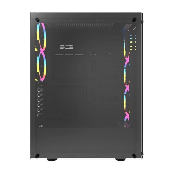 Počítačová skříň Darkflash Phantom + 6 ventilátorů (černá) cena