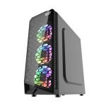 Počítačová skriňa Darkflash Water Square 5 (čierna)