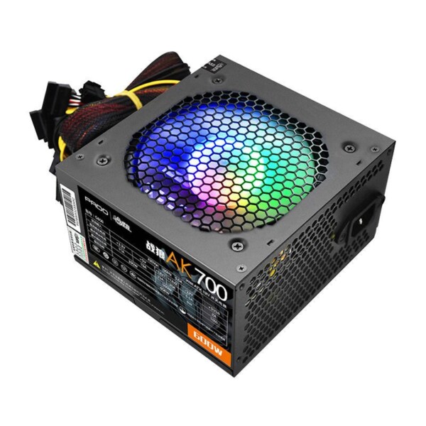 Počítačový zdroj Aigo AK700 RGB (černý) navod