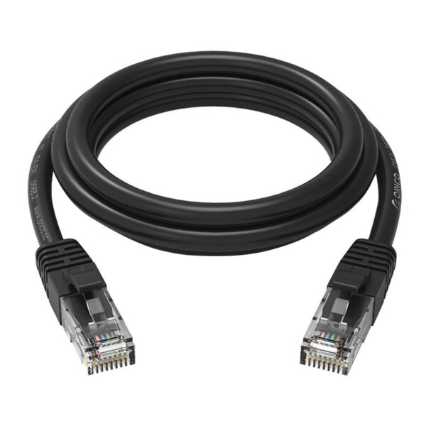 Síťový kabel Orico RJ45 Cat.6 Round Ethernet 1 m (černý) navod