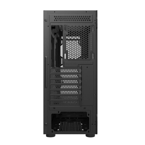 Skleněná počítačová skříň Darkflash DK431 + 4 ventilátory (černá) distributor