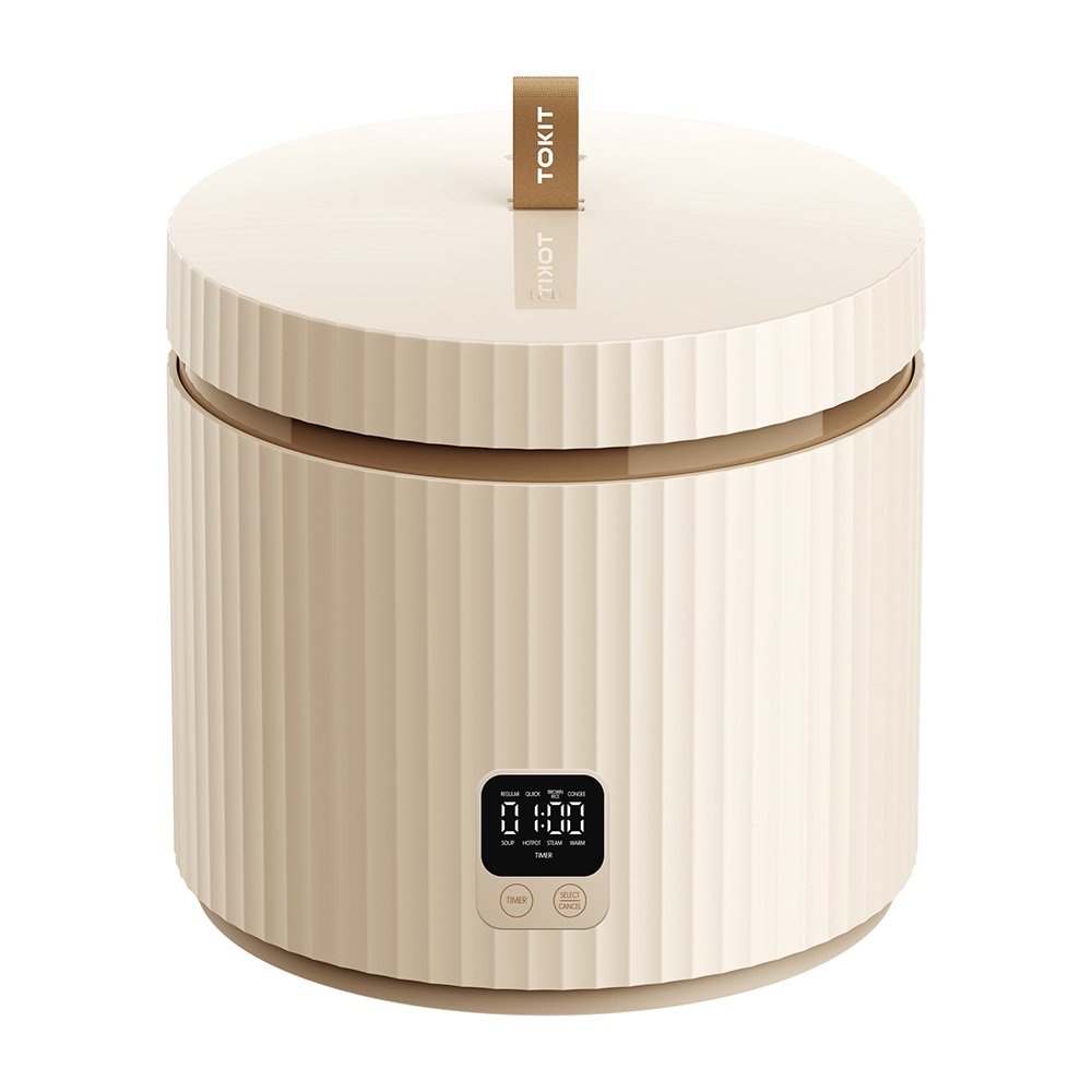 Tokit Mini rýžovar 1.5l - krémový