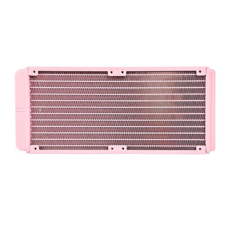 Vodní chlazení PC Darkflash DX240 V2 RGB 2x 120x120 (růžová) navod