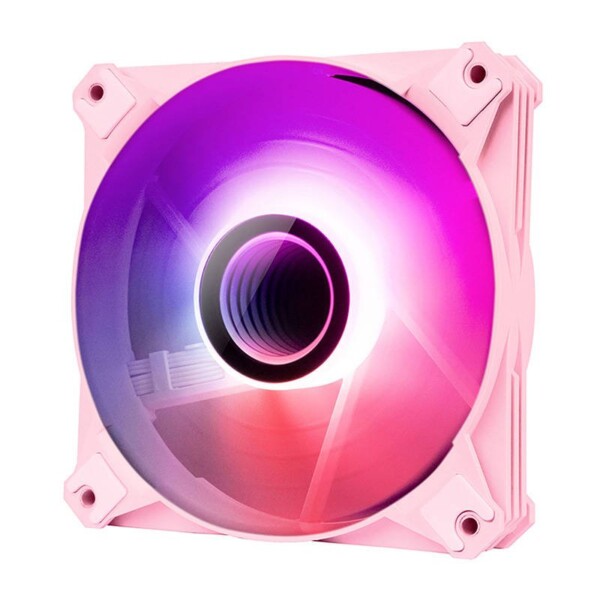Vodní chlazení PC Darkflash DX240 V2 RGB 2x 120x120 (růžová) distributor