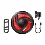 Zadné svetlo na bicykel Superfire BTL02, USB, 330mAh