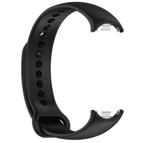 Silikónový remienok pre Xiaomi Smart Band 8 - Čierny – Obrázok 4