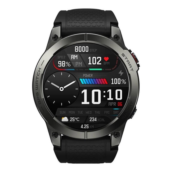 Smartwatch Zeblaze Stratos 3 (Black) cena