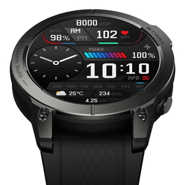 Smartwatch Zeblaze Stratos 3 (Black) distributor