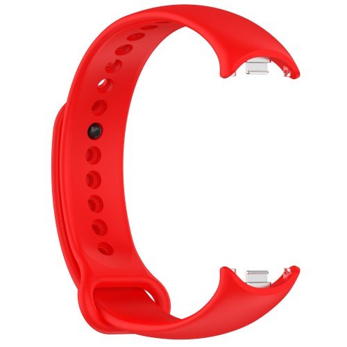 Silikónový remienok pre Xiaomi Smart Band 8 - Červený – Obrázok 4