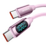 Kábel USB-C na USB-C Toocki TXCTT1- XX04-B2, 2 m, FC 100W (ružový)