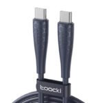 Kábel USB-C na USB-C Toocki TXCTT3- LB03, 1m, FC 240W (modrý)