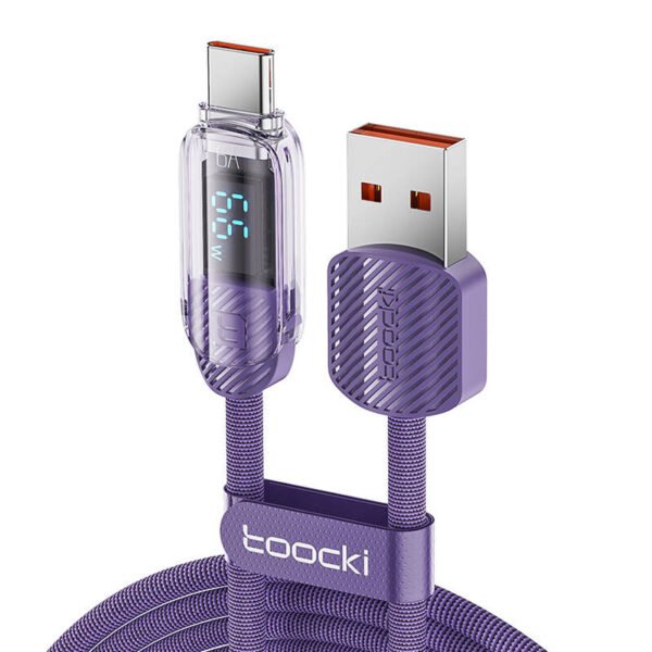 Cable USB to USB-C Toocki TXCTYX05-P