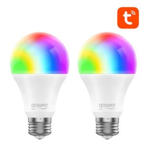 Chytrá žárovka LED WB4 (2-pack) Gosund (RGB) E27 Tuya