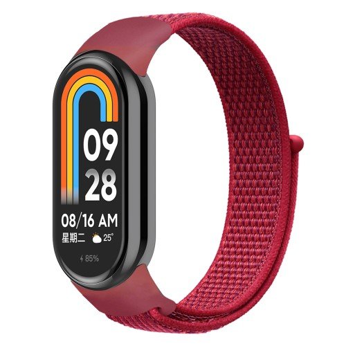 Látkový remienok pre Xiaomi Smart Band 8 - Červený