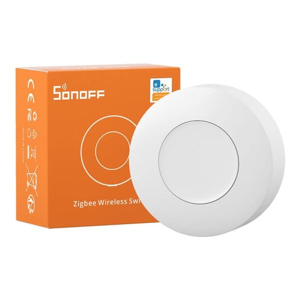 Smart Zigbee Wireless Switch Sonoff SNZB-01P (round) sk