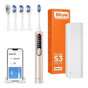 Sonic toothbrush with app