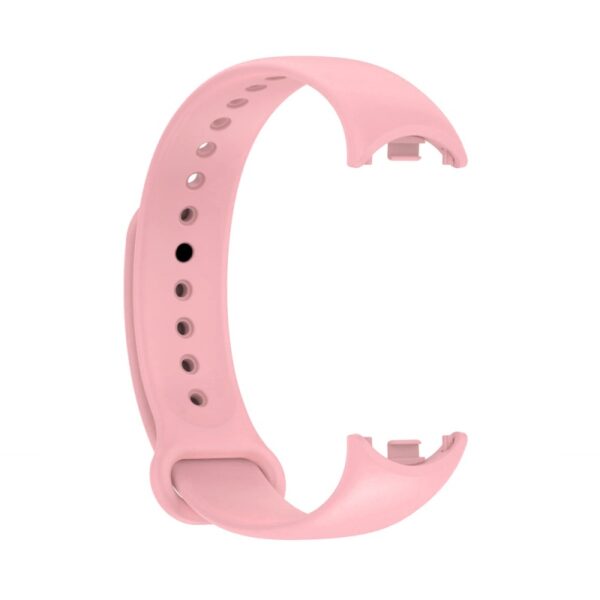 Silikónový remienok pre Xiaomi Smart Band 8 - Ružový – Obrázok 3