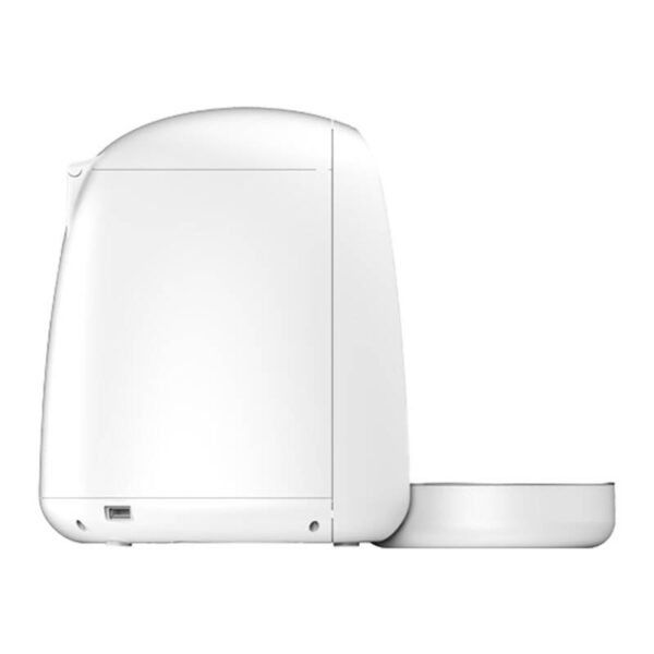 Inteligentny dozownik karmy z plastikową miską WIFI mini Dogness (biały) distributor