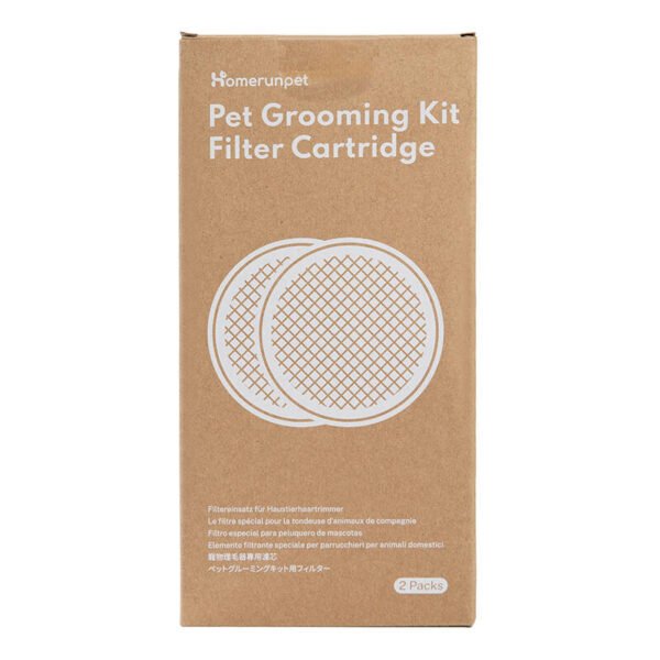 Replacement filters for Pet grooming kit Homerunpet navod
