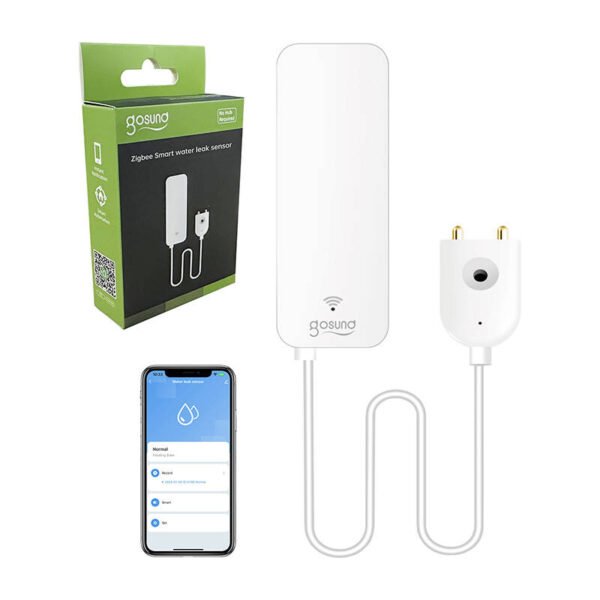 Inteligentny czujnik zalania/wycieku wody ZigBee Gosund ST19 Tuya cena
