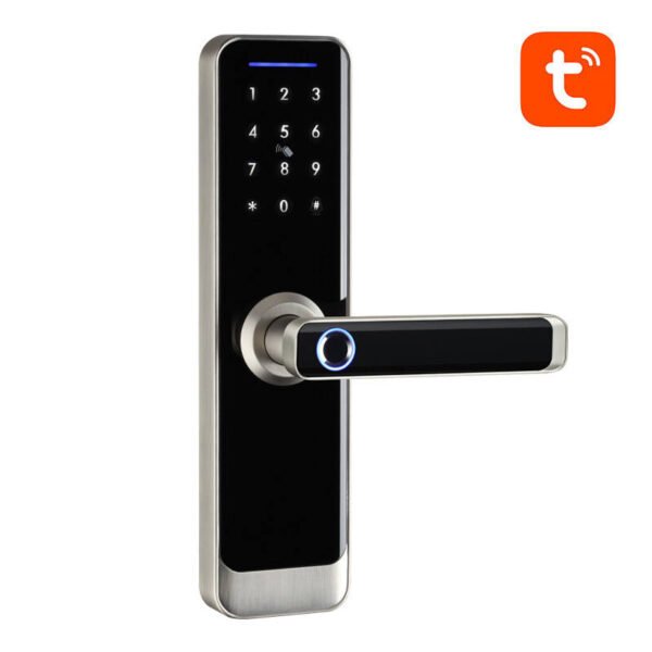 Inteligentny zamek cyfrowy Avatto ZSDL-A270-S-ALI-6072 ZigBee Srebrny navod