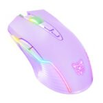 ONIKUMA RGB drôtová herná myš CW905 fialová