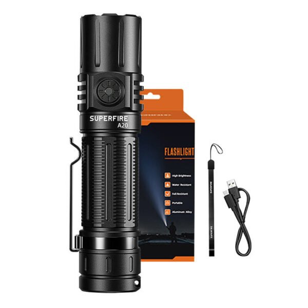 Flashlight Superfire A20 navod