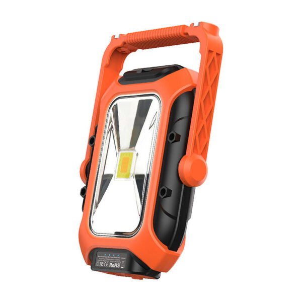 Workshop flashlight with solar panel Superfire GM05 navod